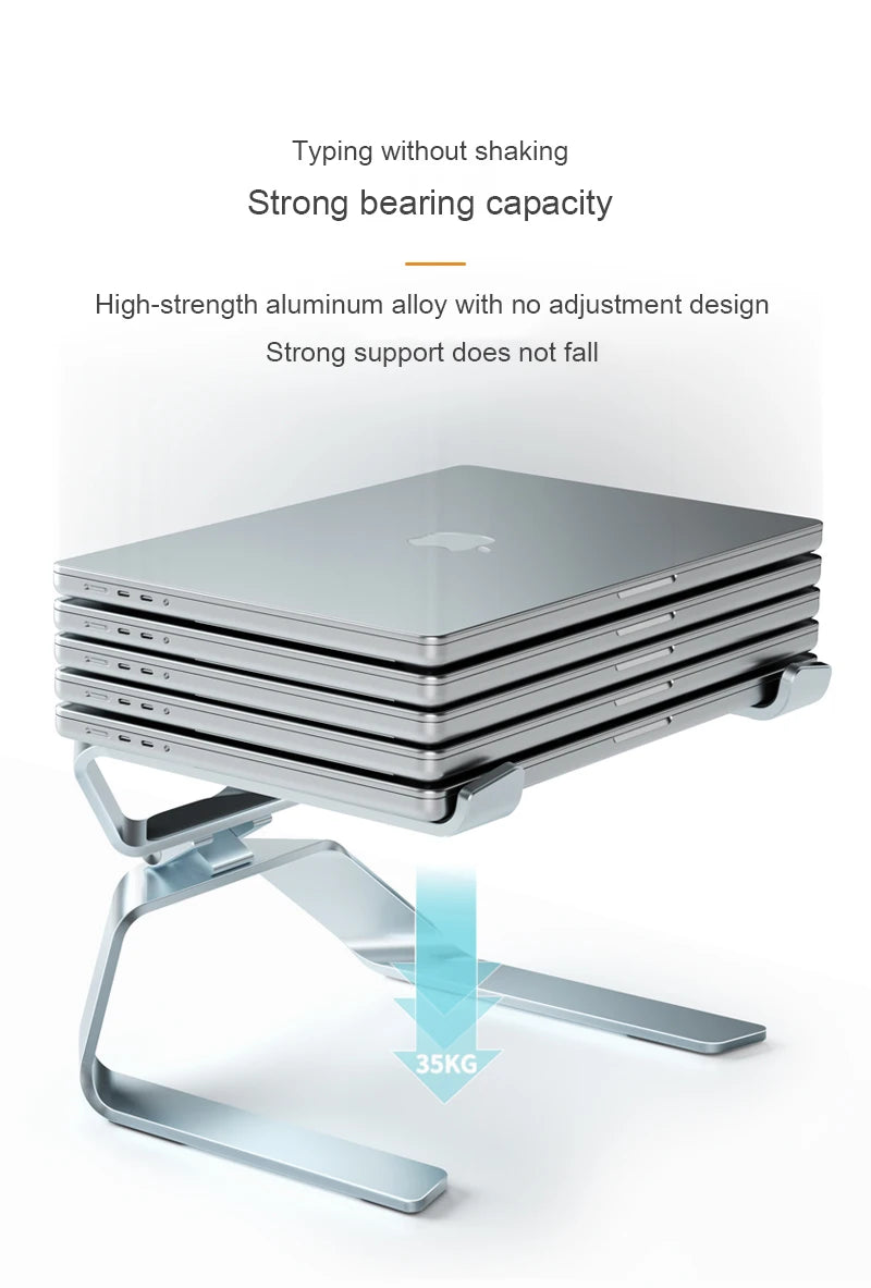 Laptop Stand Adjustable Aluminum and Study Base