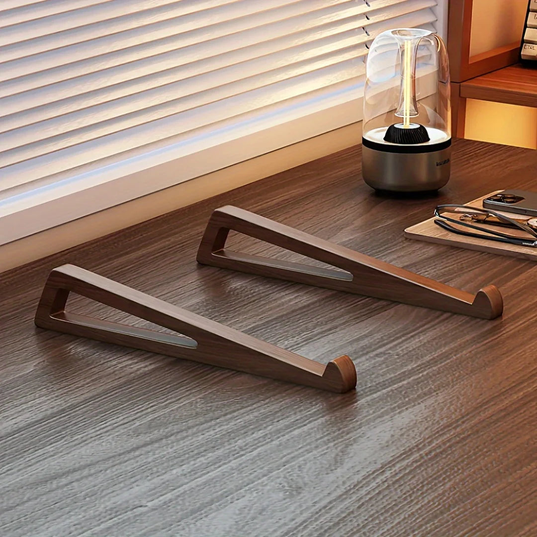 Portable Foldable Wooden Laptop Stand