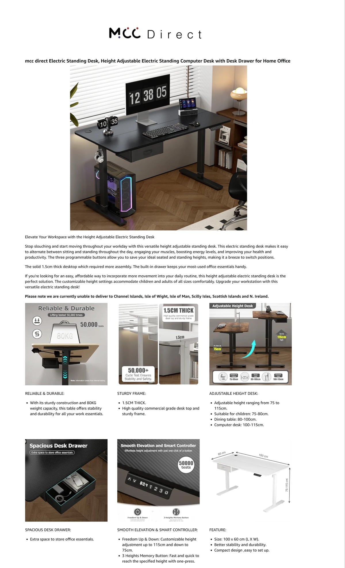 Electric Standing Desk
