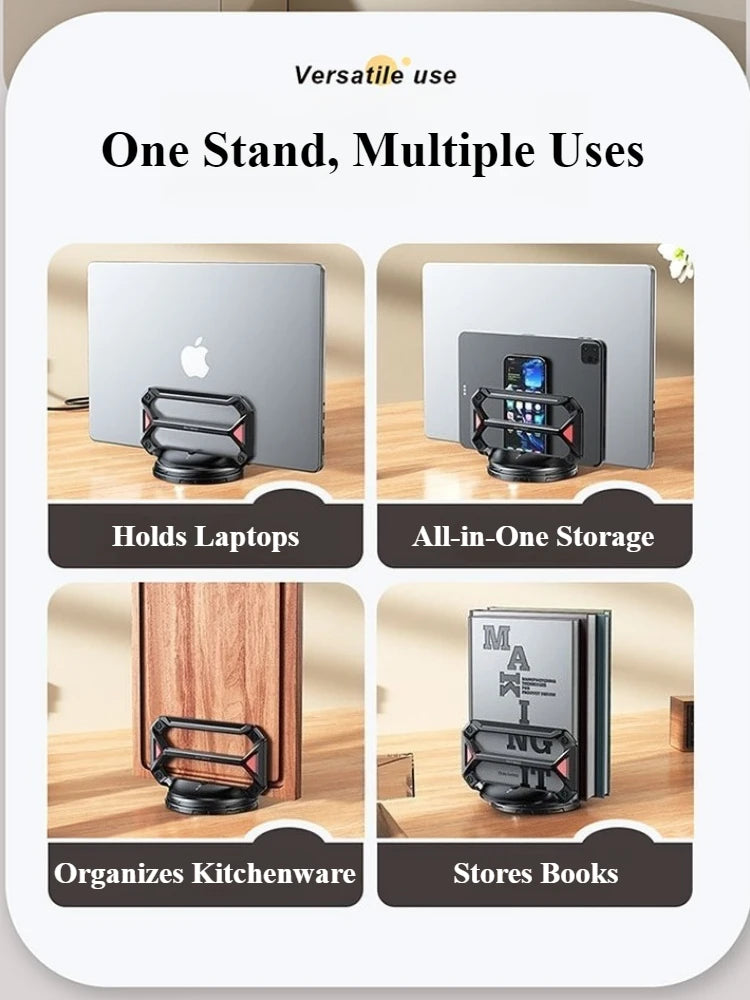Vertical Laptop Stand Holder