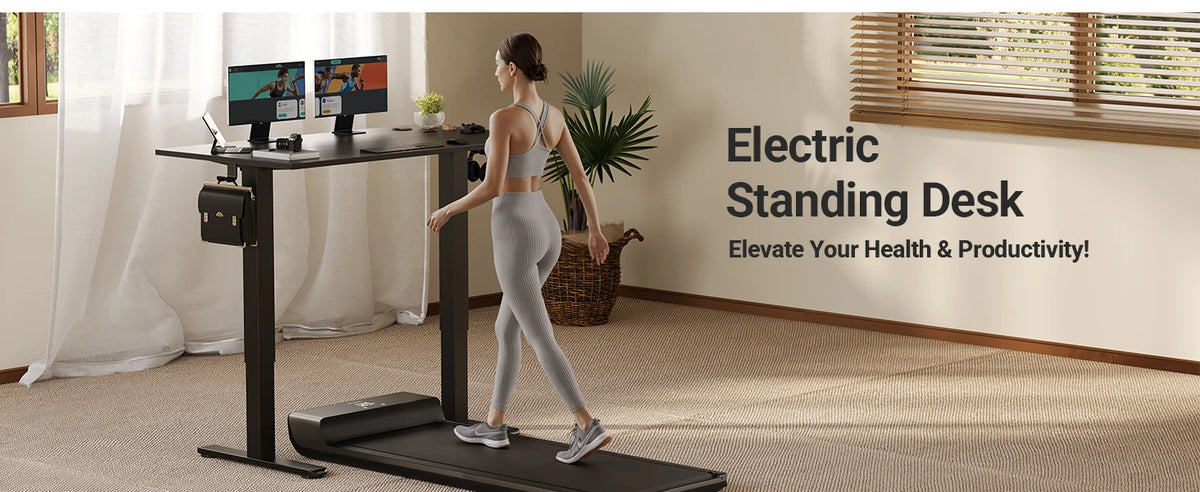 Electric Standing Desk With Splice Board