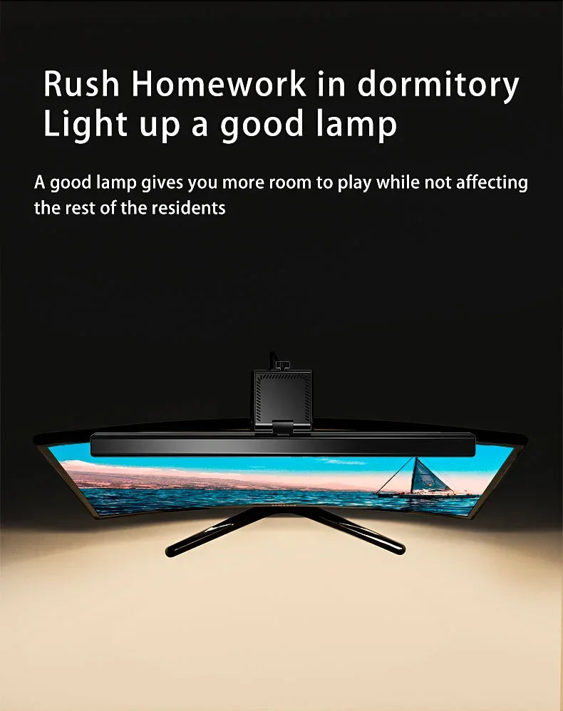 LED Monitor Light Bar for Desktops and Monitors