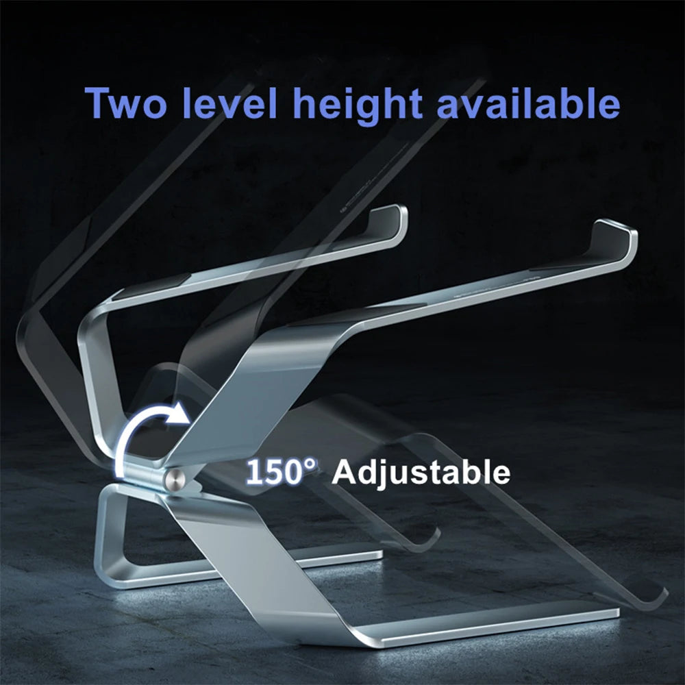Laptop Stand Adjustable Aluminum and Study Base