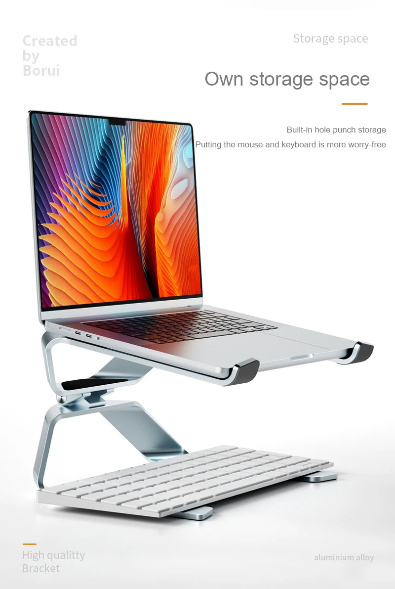 Laptop Stand Adjustable Aluminum and Study Base