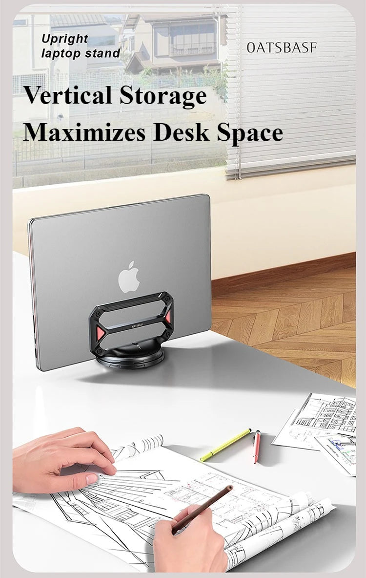 Vertical Laptop Stand Holder