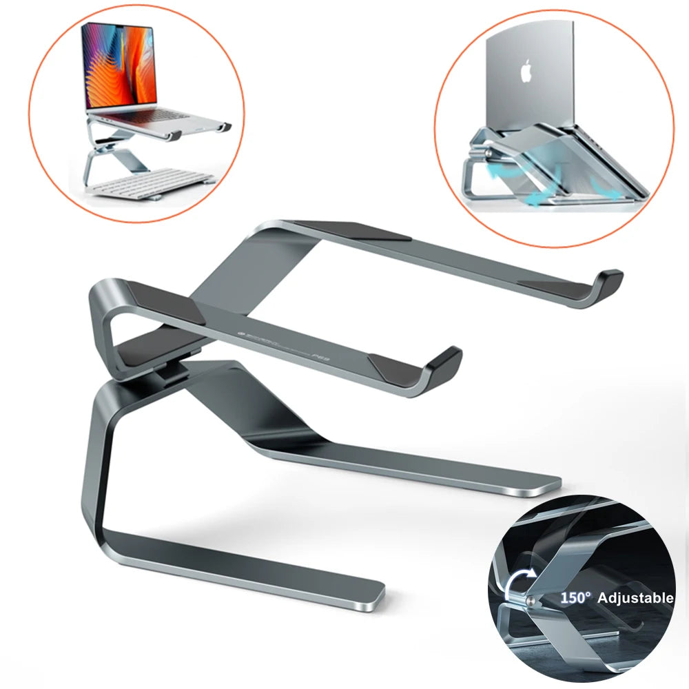 Laptop Stand Adjustable Aluminum and Study Base
