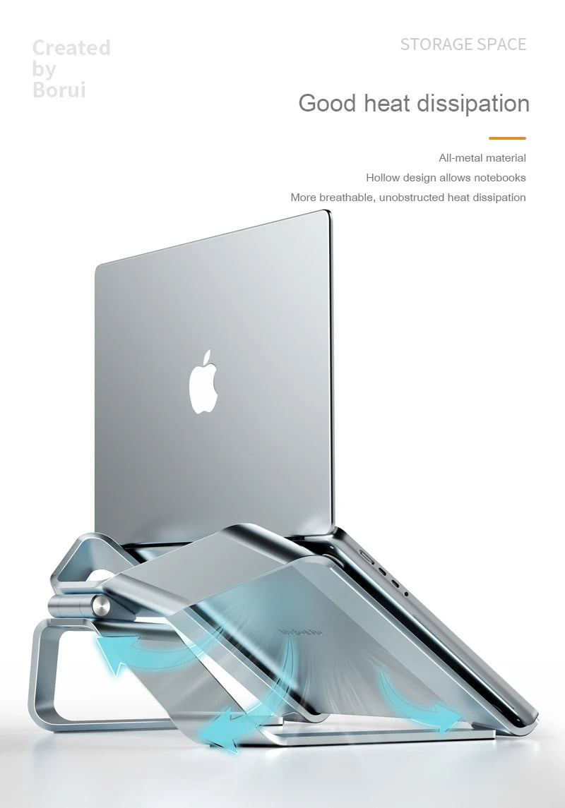 Laptop Stand Adjustable Aluminum and Study Base