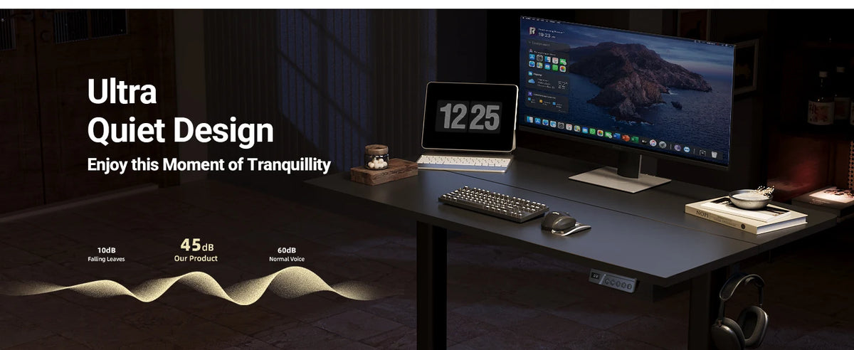 Electric Standing Desk With Splice Board