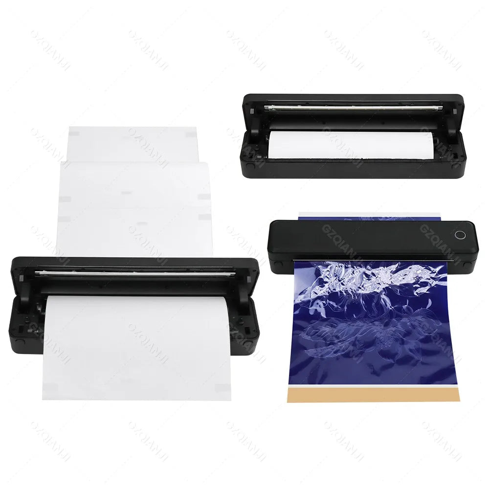 Bluetooth Inkless Portable A4 Thermal Printer