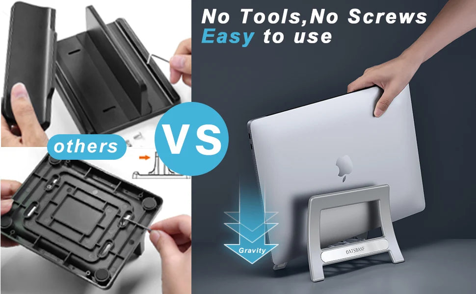 Vertical Laptop Stand Holder