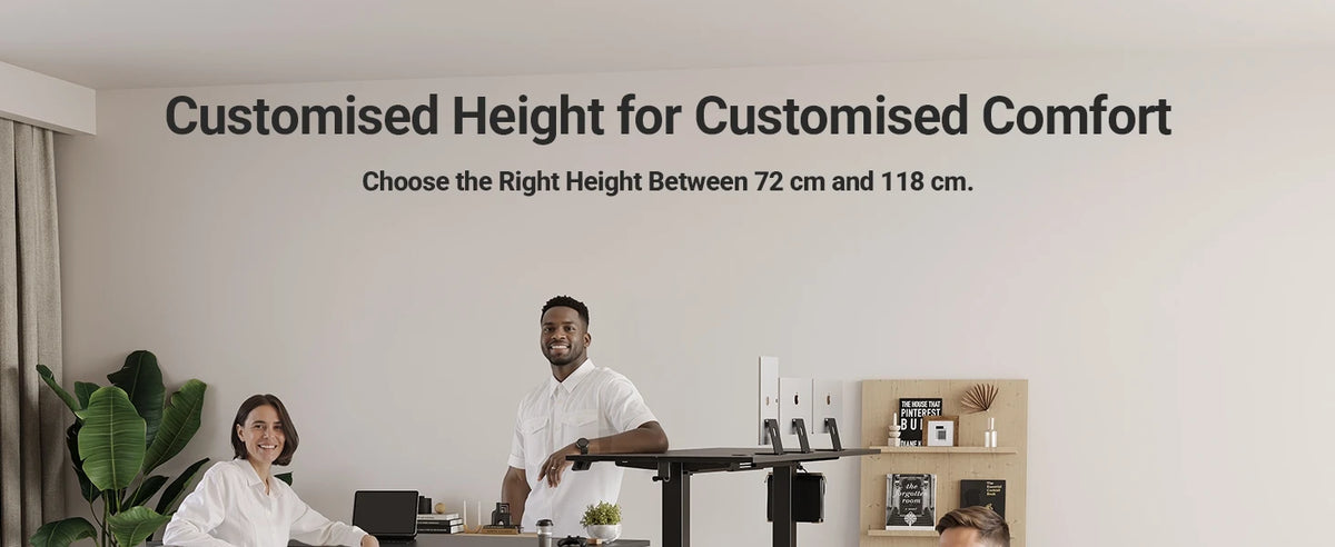 Electric Standing Desk With Splice Board