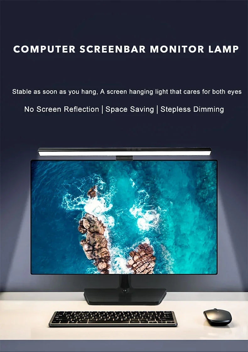 LED Monitor Light Bar for Desktops and Monitors