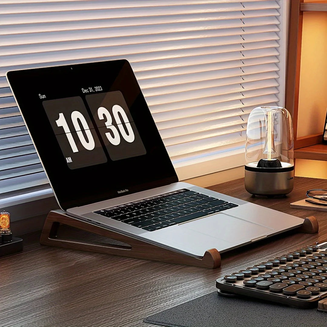 Portable Foldable Wooden Laptop Stand
