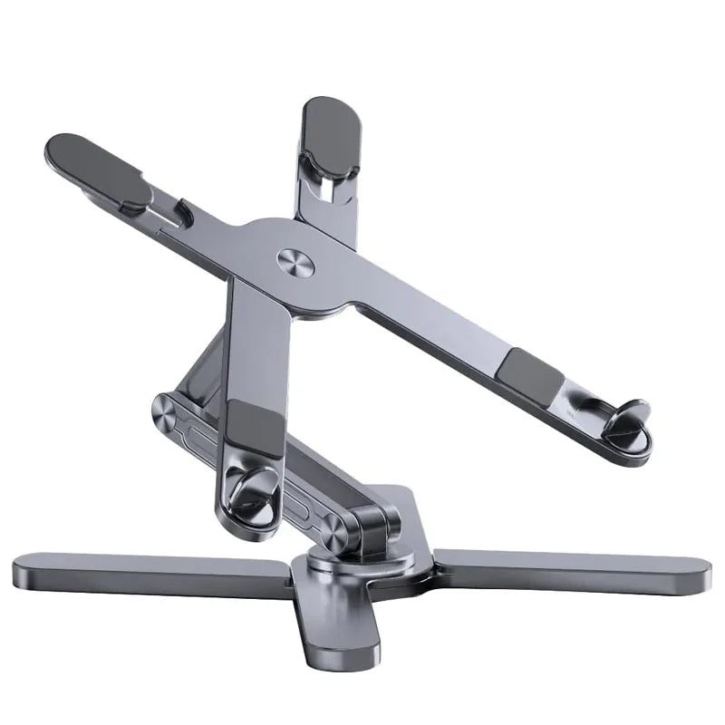 Foldable Laptop Stand 360°Rotation Notebook Table Aluminum Alloy Holder