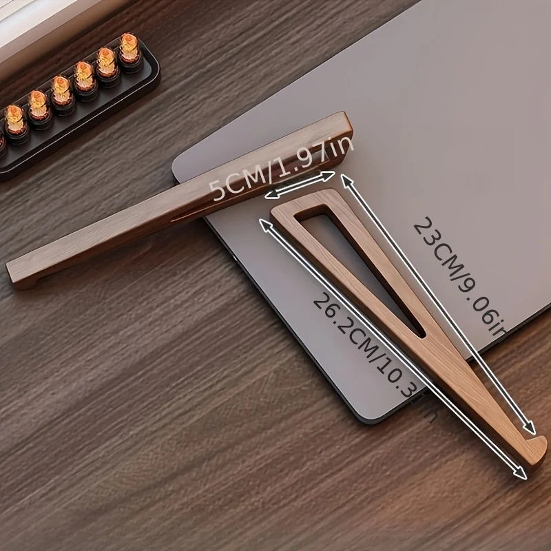 Portable Foldable Wooden Laptop Stand