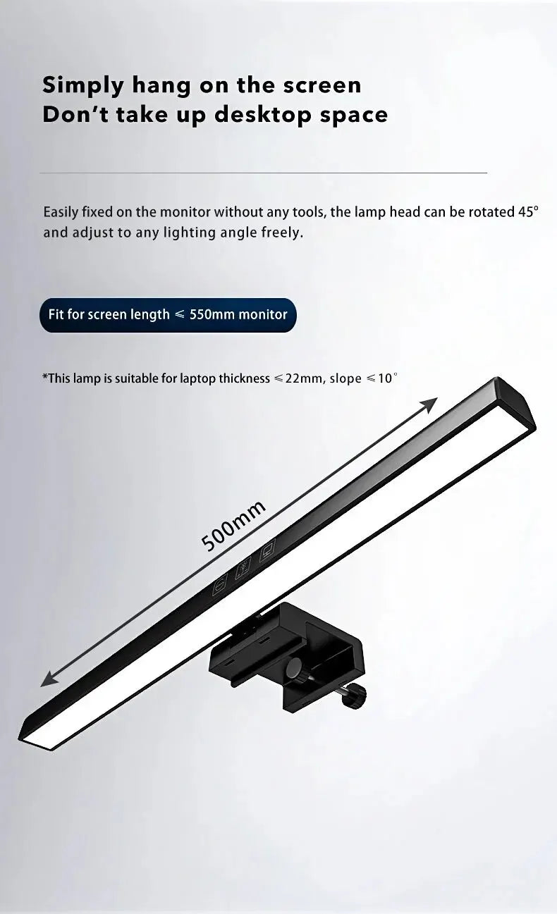 LED Desk Lamp Monitor Light Bar