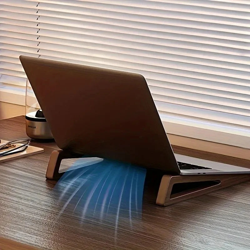 Portable Foldable Wooden Laptop Stand